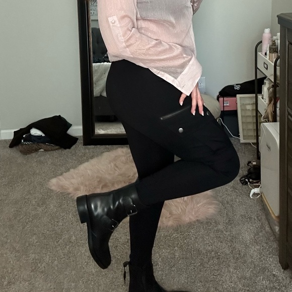 NWT! Emanuele Crasto Black Leather Buckle Boots - 38(US 7.5) Italian Leather - Picture 8 of 8